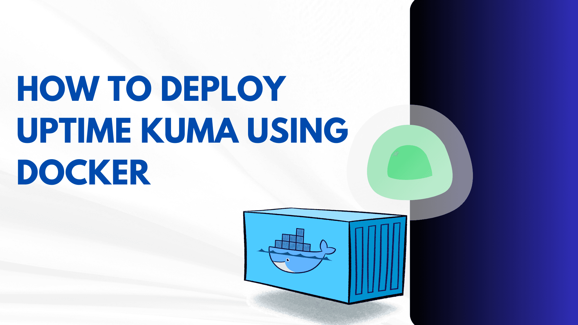 Deploy Uptime Kuma with Docker