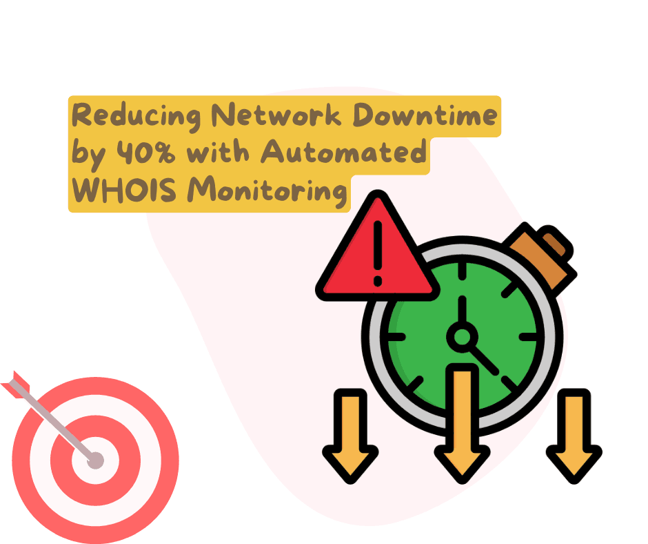 Reducing Network Downtime by 40% with Automated WHOIS Monitoring