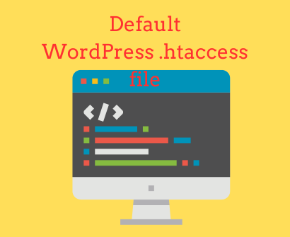 Default WordPress .htaccess File