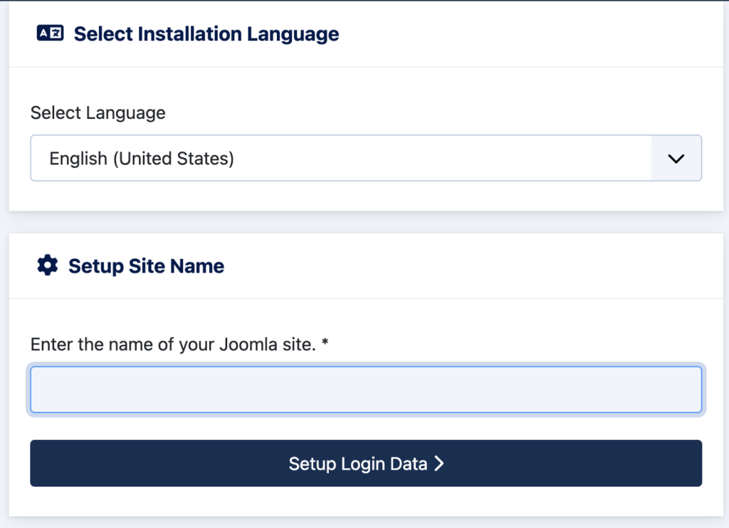 Joomla on Ubuntu Web Installation