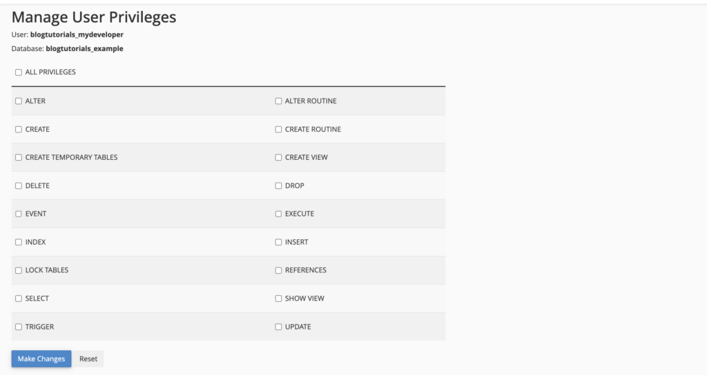 Creating a New WordPress Database User and Granting Remote Access