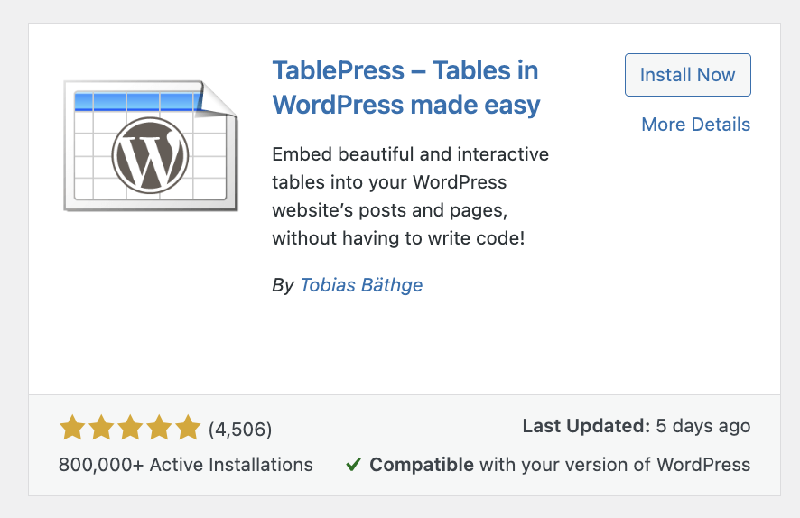 Top 6 Innovative WordPress Table Plugins