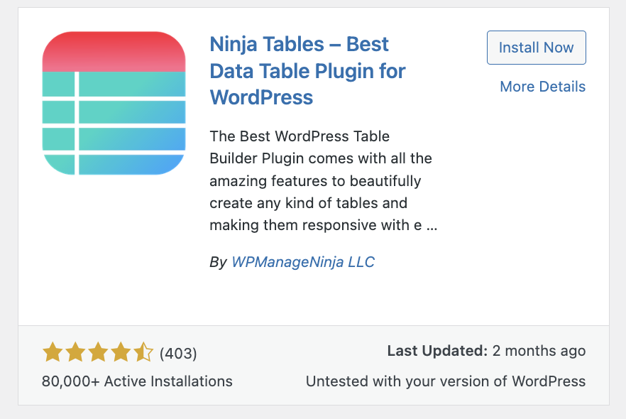 Top 6 Innovative WordPress Table Plugins