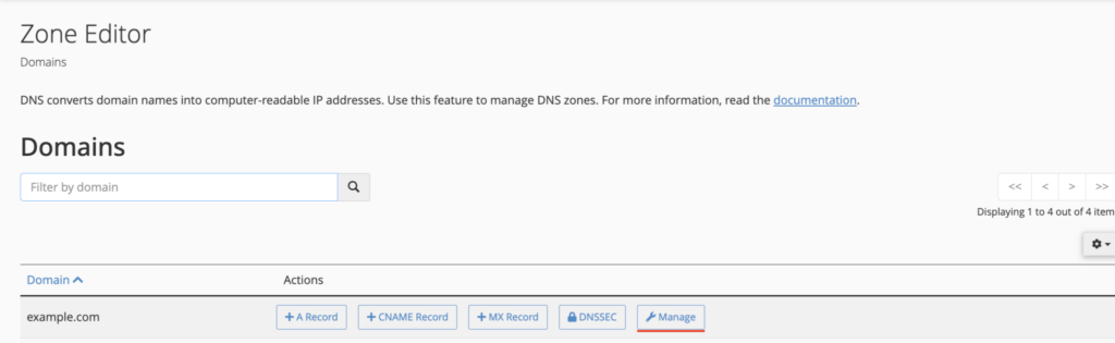 How to Use the Zone Manager from cPanel to Add Records