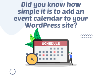 How to Add an Event Calendar to Your WordPress Site