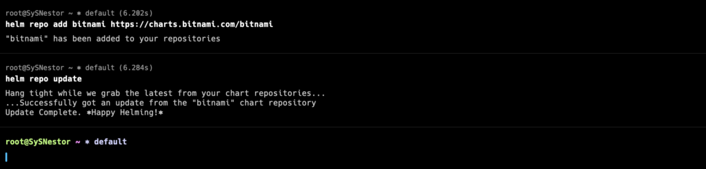 Add the RabbitMQ Helm Chart Repository: