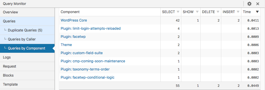 Using the Query Monitor Plugin to Debug WordPress Performance Issues